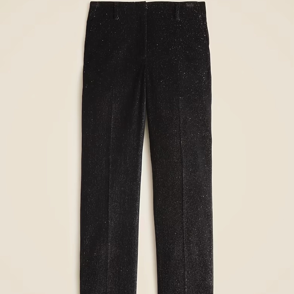 J. Crew Collection straight-leg pant in metallic corduroy • size 6 • NWT • CF343